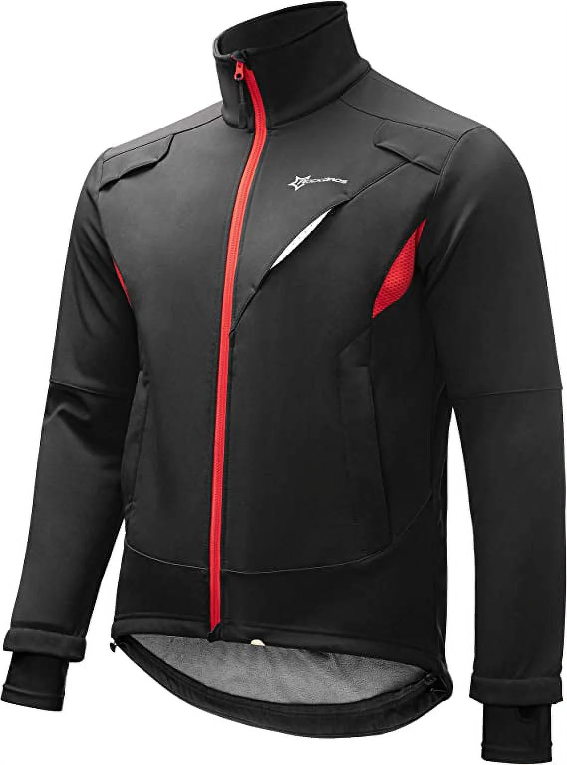 Thermal Fleece Windproof Cycling Jacket 4XL T322552