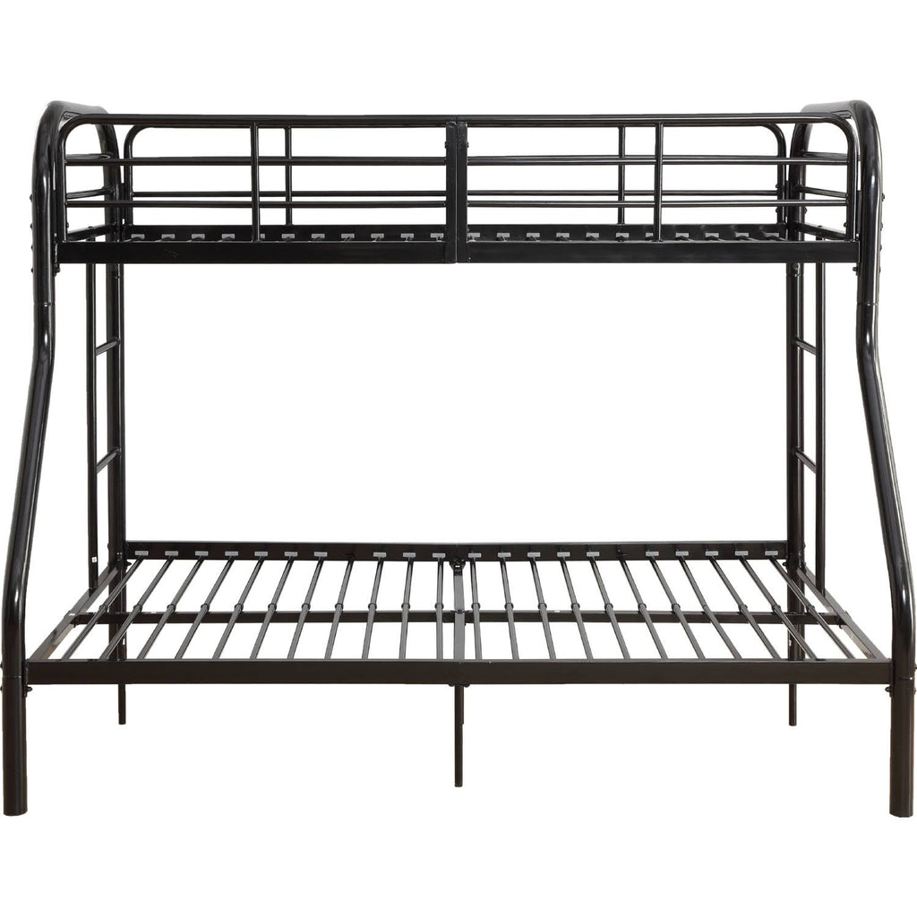 Black Twin/Full Bunk Bed S97686