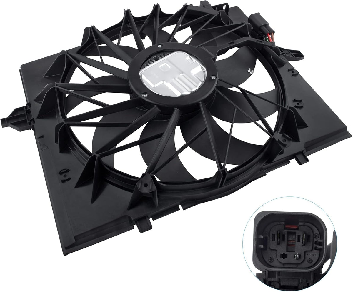 Engine Cooling Fan Assembly for BMW E60 525 530 545 645 / E65 750 I77707