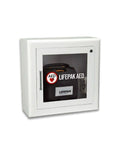 AED Wall Cabinet with Alarm (White) I15915