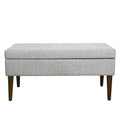 Ash Grey Storage Bench E3212