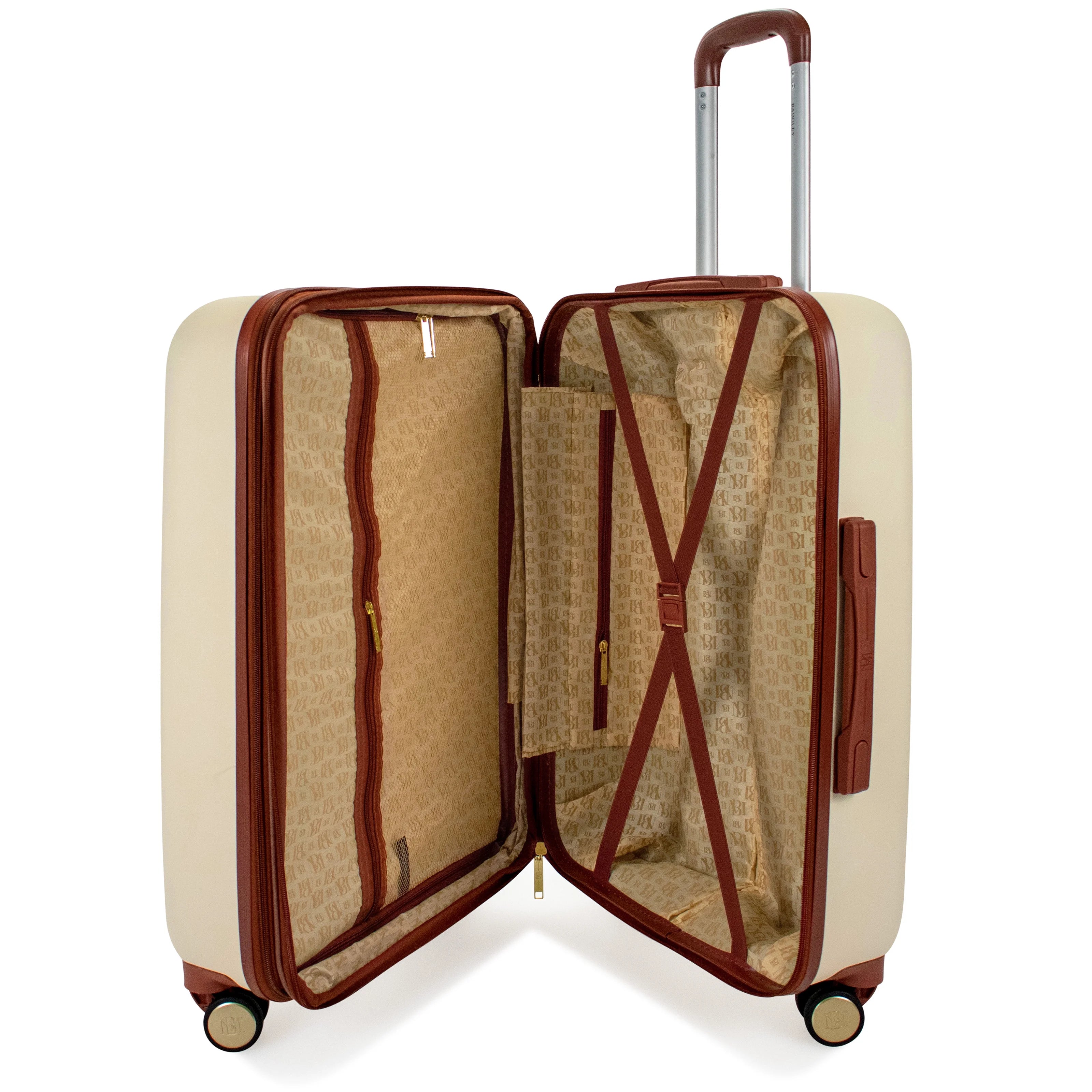 3 Piece Expandable Retro Luggage Set N887