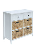 White 6-Drawer Accent Chest K283405