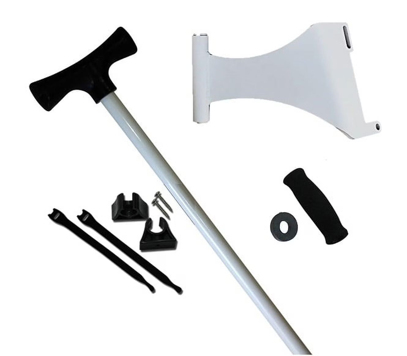 White Right/Starboard Side Motor Mount System with 7' White Pin X764