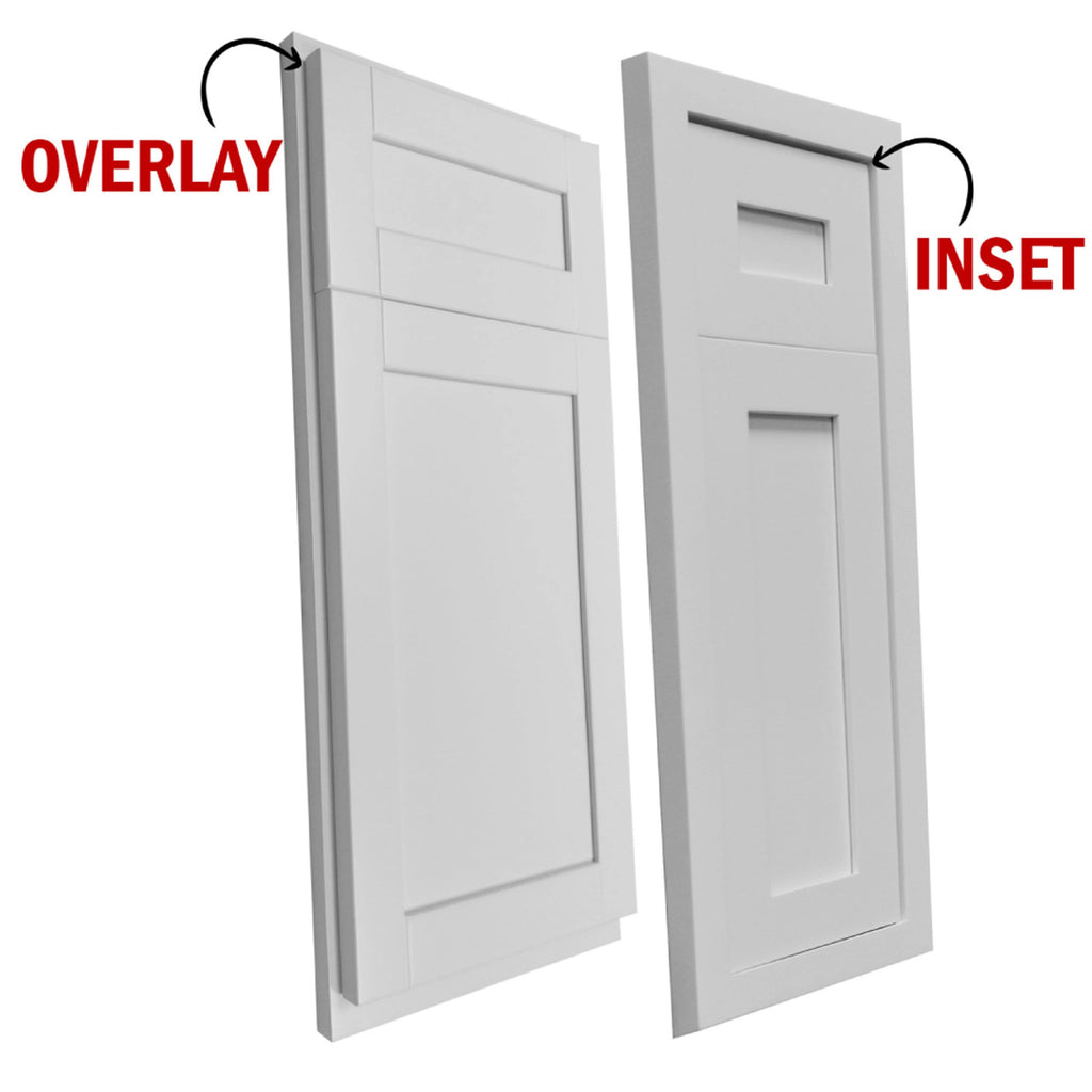 Single Door Single Drawer Light Gray Kitchen Cabinet F889549