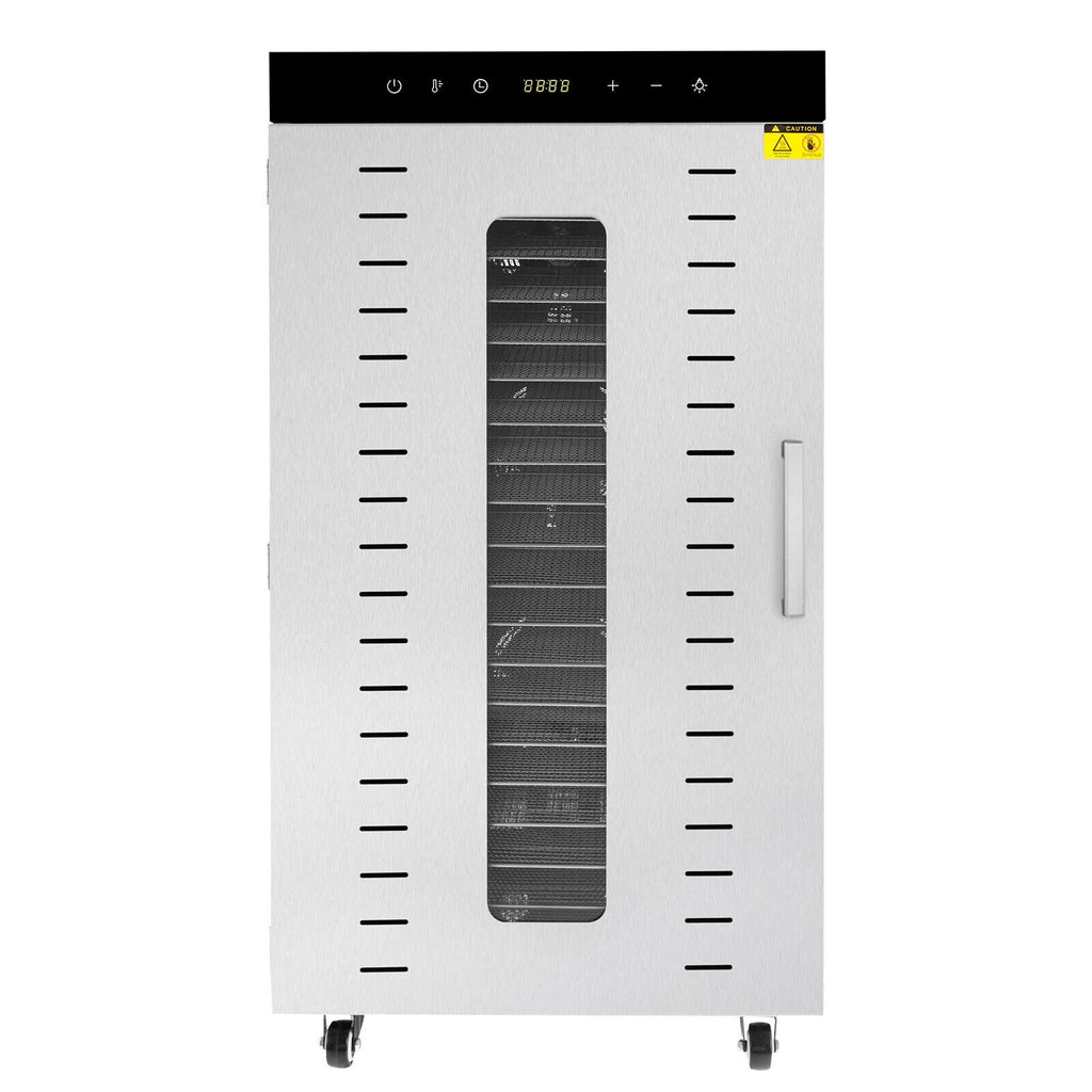 1700W Electric Food Dehydrator with Temperature Control 20 Stainless Steel Trays V663754