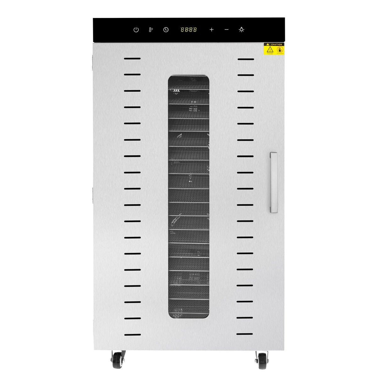 1700W Electric Food Dehydrator with Temperature Control 20 Stainless Steel Trays V663754