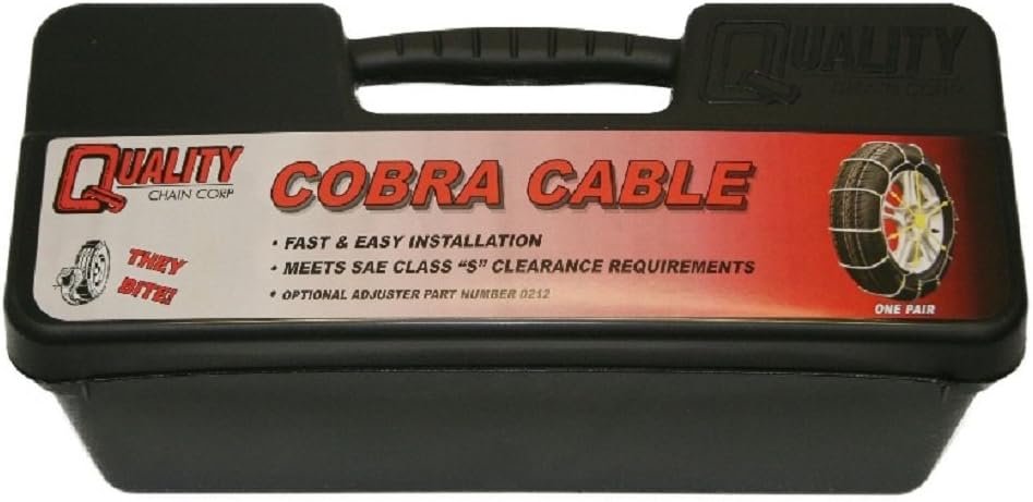 Passenger Snow Traction Tire Chains Pack of 2 F27001