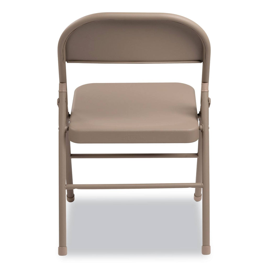 Tan Steel Folding Chair - 4 pack G2087