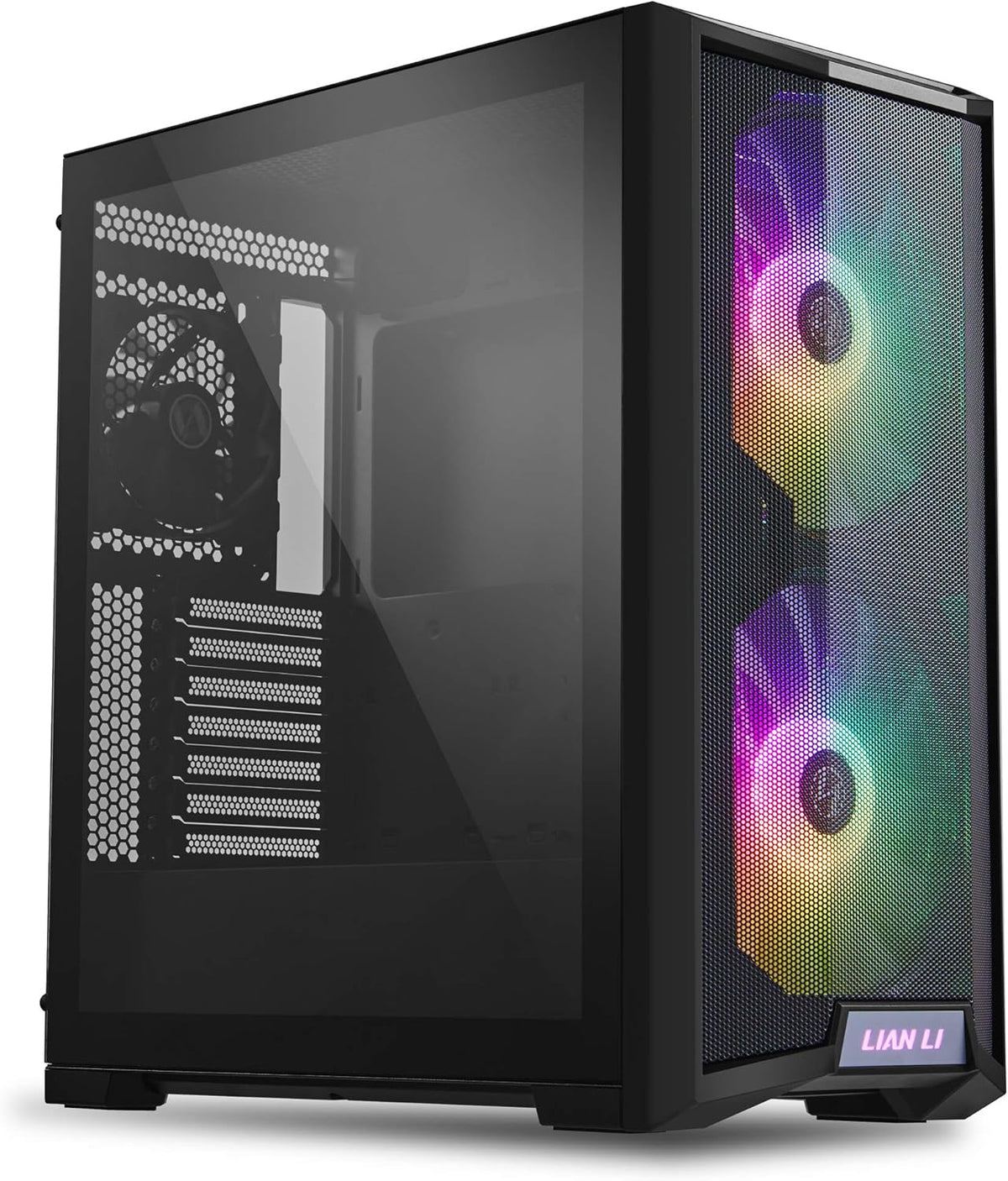 Black Tempered Glass ATX Case T900