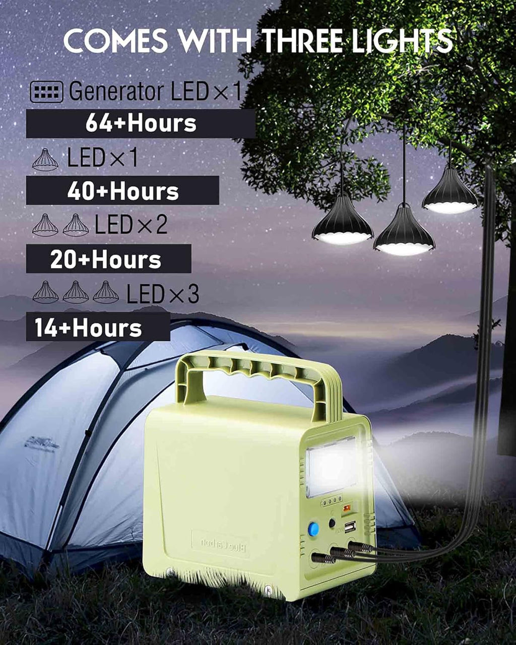 84Wh Portable Power Station with Solar Panel L820286