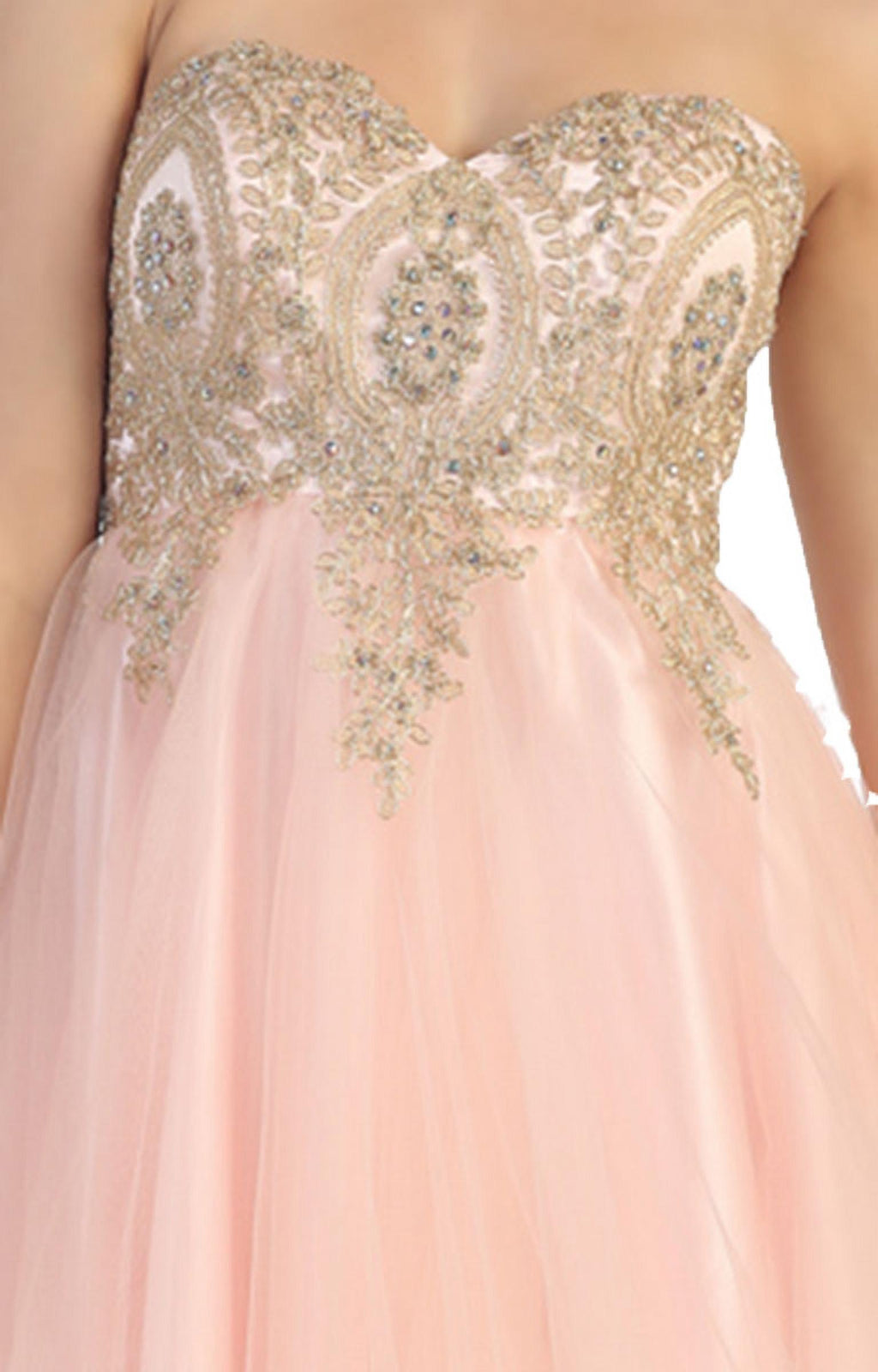 Corset Back Homecoming Dress T55119
