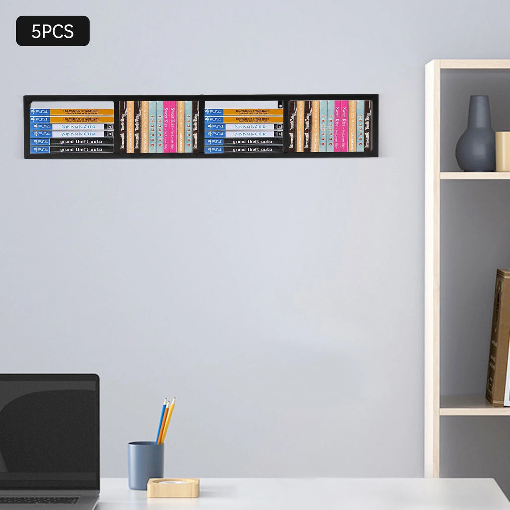34 In Video Game Rack Media Storage Shelves X576