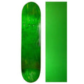Green Maple Skateboard Deck with Color Grip Tape 8.5 Inch P594