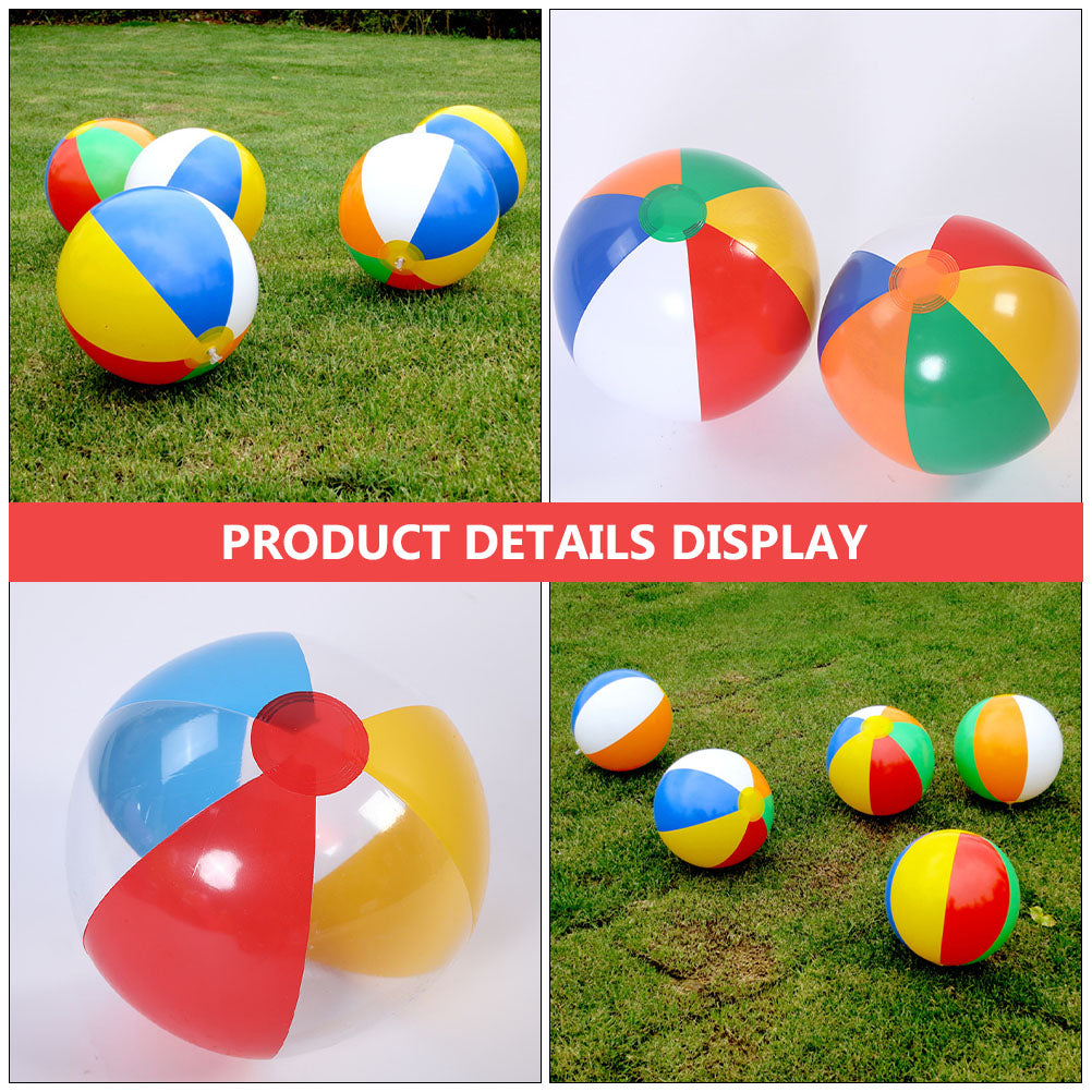 3Pcs Inflatable Beach Ball Pool Water Toy D409928
