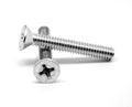 #4-40 x 3/4 Coarse Thread Machine Screw Phillips Flat Head Low Carbon Steel Zinc Plated Pk 10000 B62607