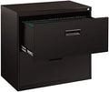 2 Drawer Lateral File Cabinet in Black C56463