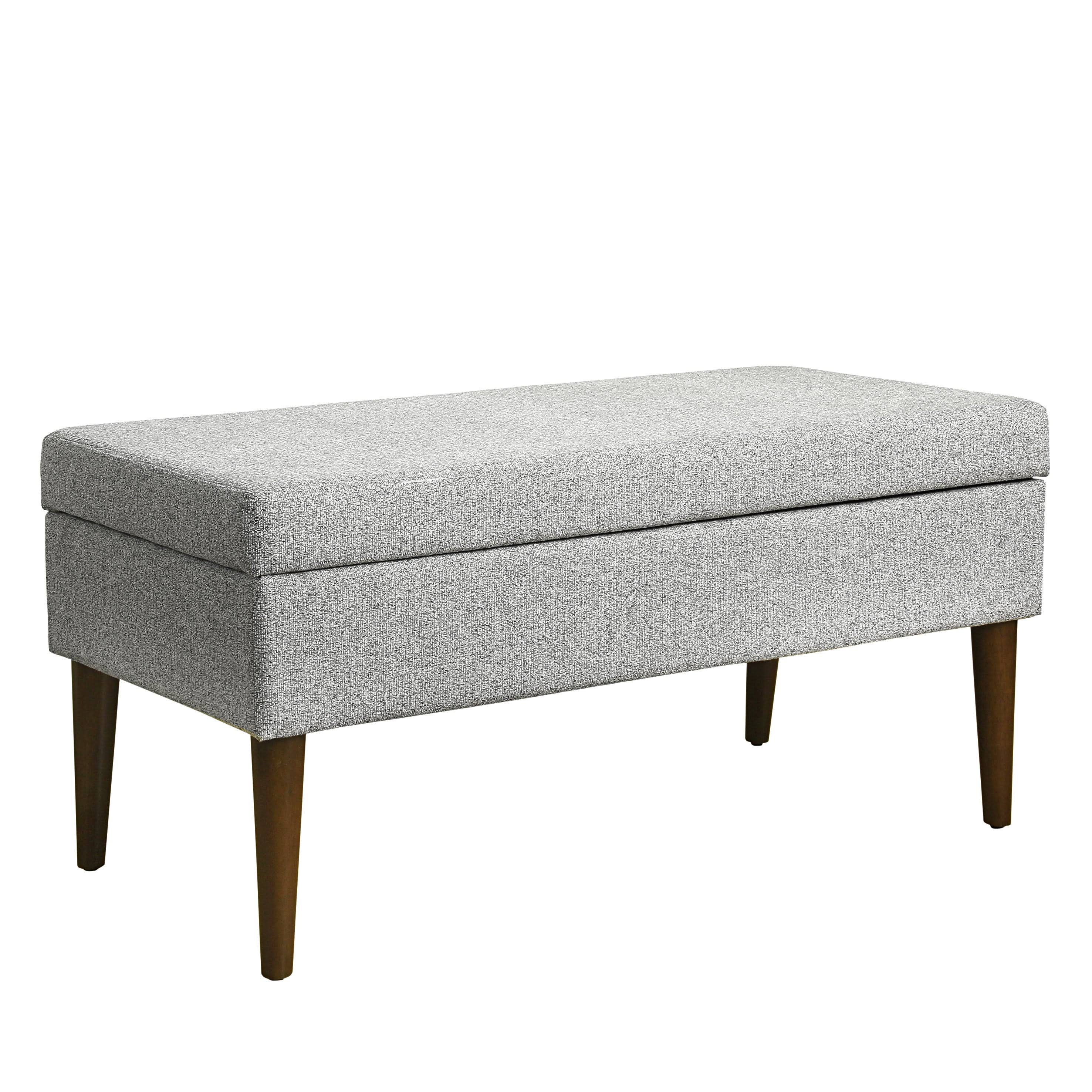 Ash Grey Storage Bench E3212