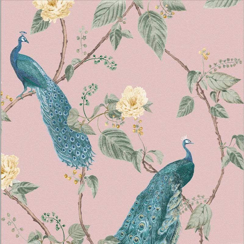 Navy Wallpaper J652
