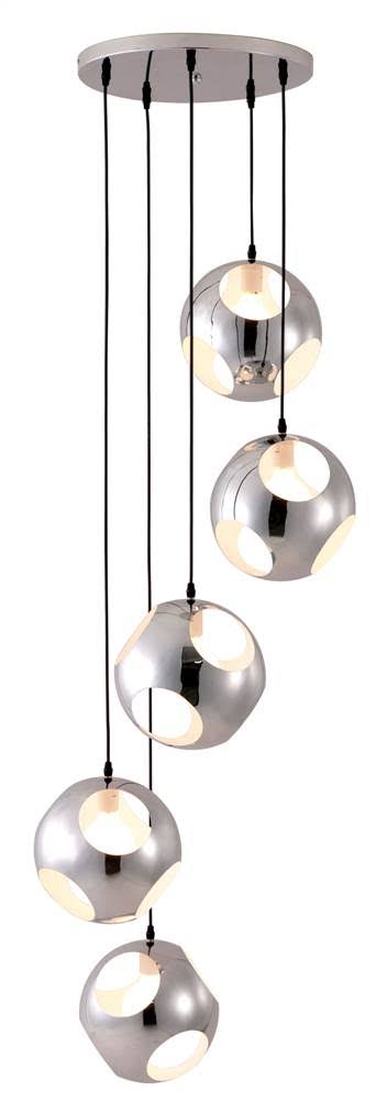 Chrome Meteor Shower Ceiling Lamp A597516