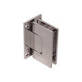 Antique Brushed Nickel Adjustable Wall Mount Full Back Plate Hinge I500616