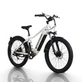 White 26" Fat Tire Electric Bicycle with Removable Battery A44487
