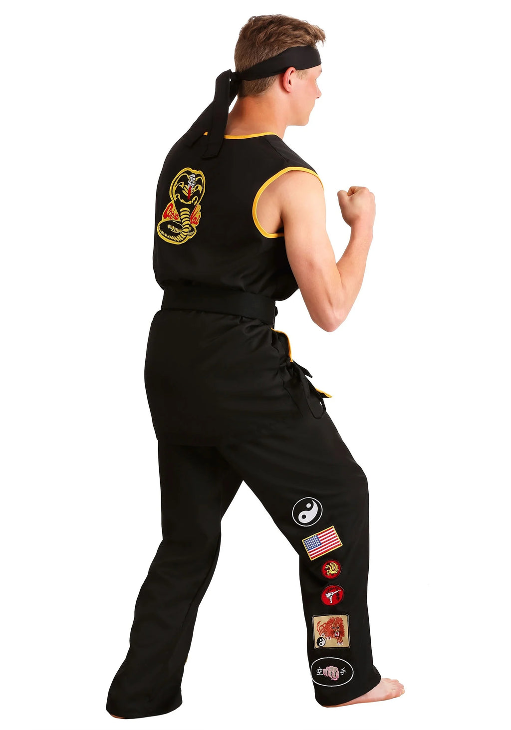 Karate Kid Cobra Kai Men's Costume O455