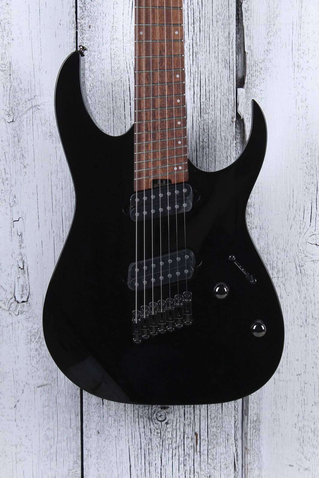 Black Multi-Scale 7-String Electric Guitar U716