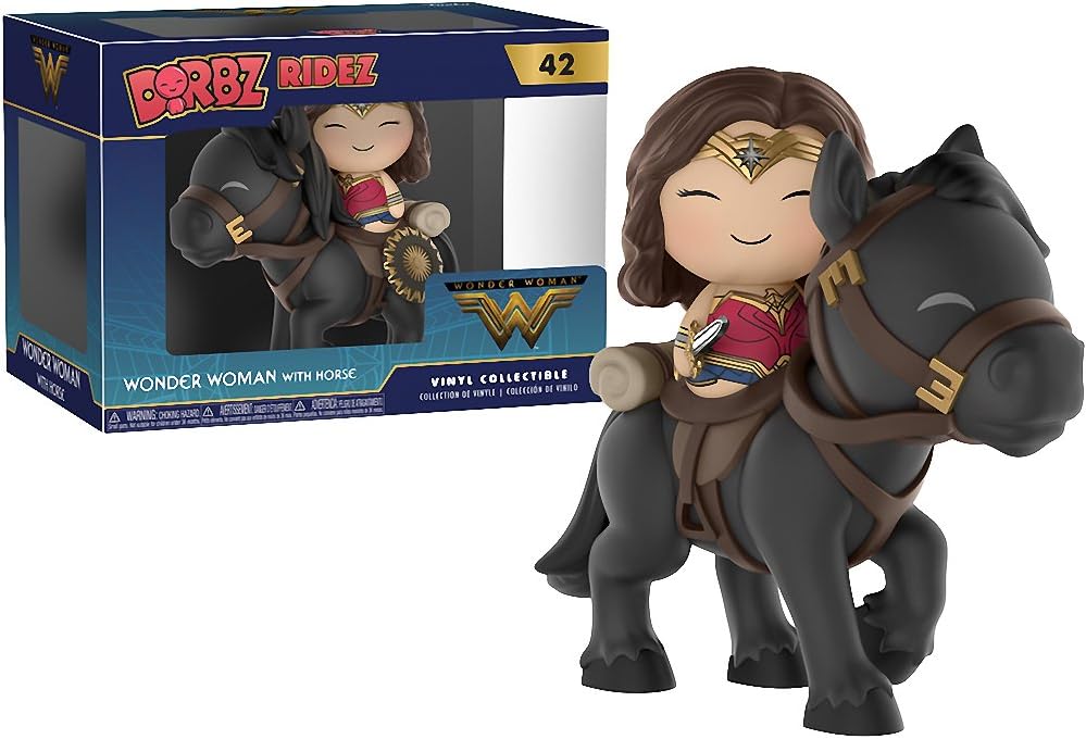 Vinyl Figure + 1 Official DC Trading Card Bundle Pack of 2 E410