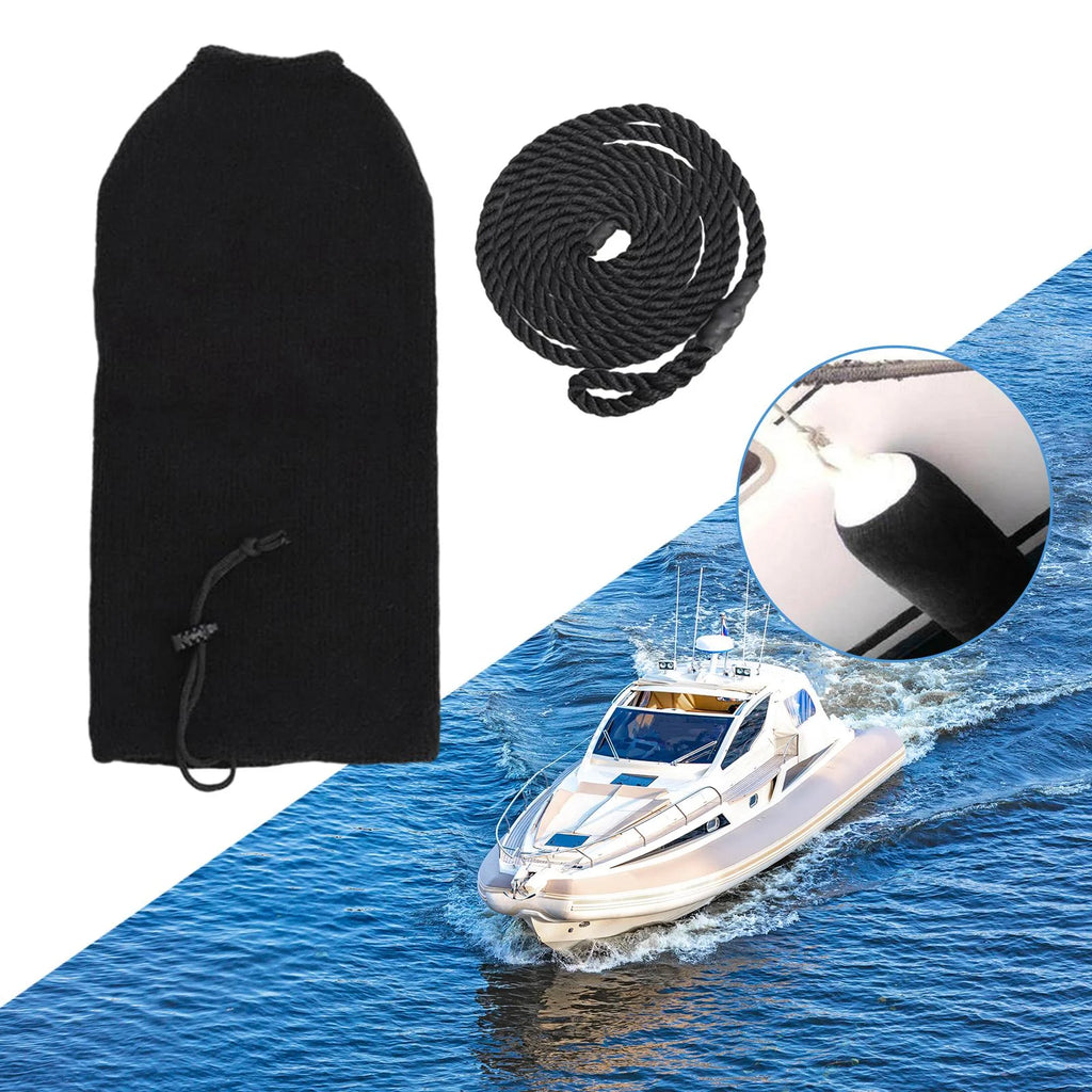 Boat Cover with Rope Bumper Cover F17419