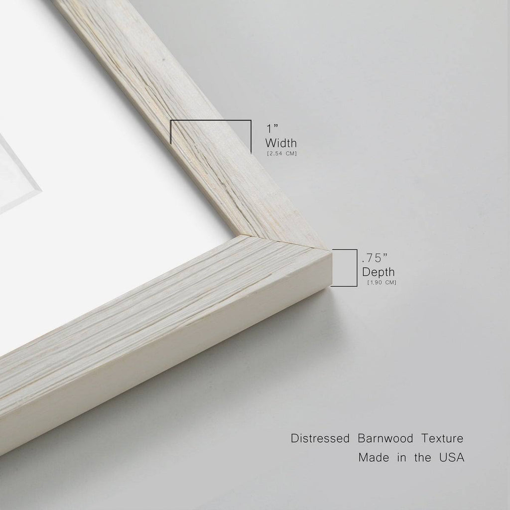 Framed Print 17X20 White E84152