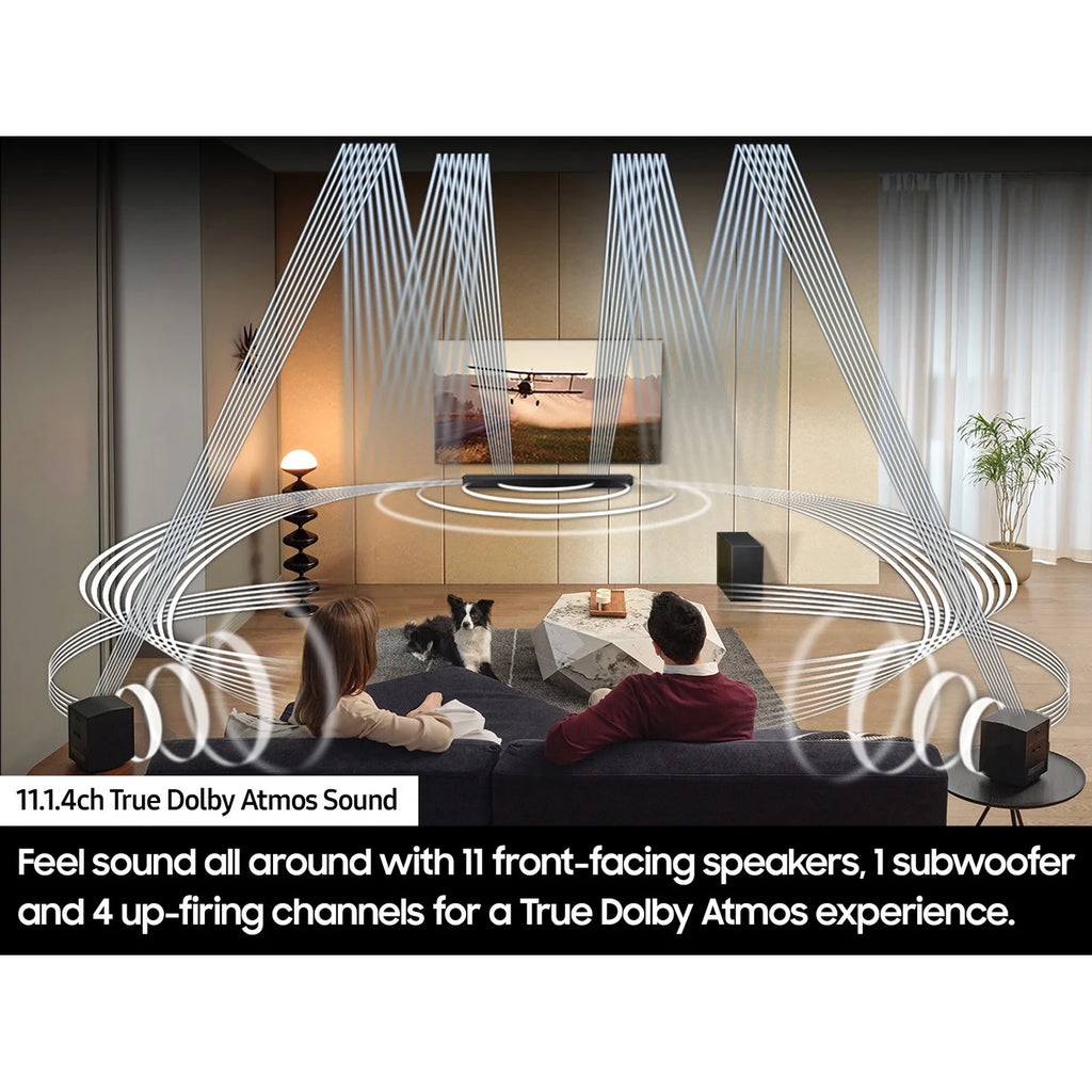 11.1.4ch Soundbar with Rear Speaker and Wireless Dolby Atmos Audio Y319392