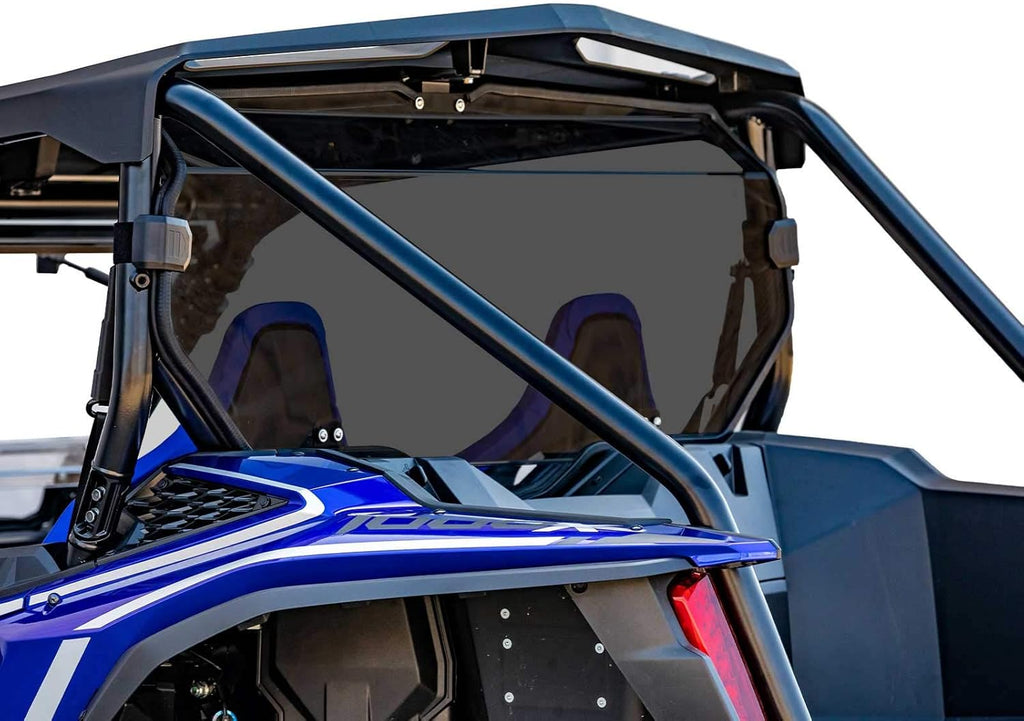 Rear Windshield for Honda Talon 1000X / 1000R (2-seat model only), 1/4 Thick Dark Tint Polycarbonate M686