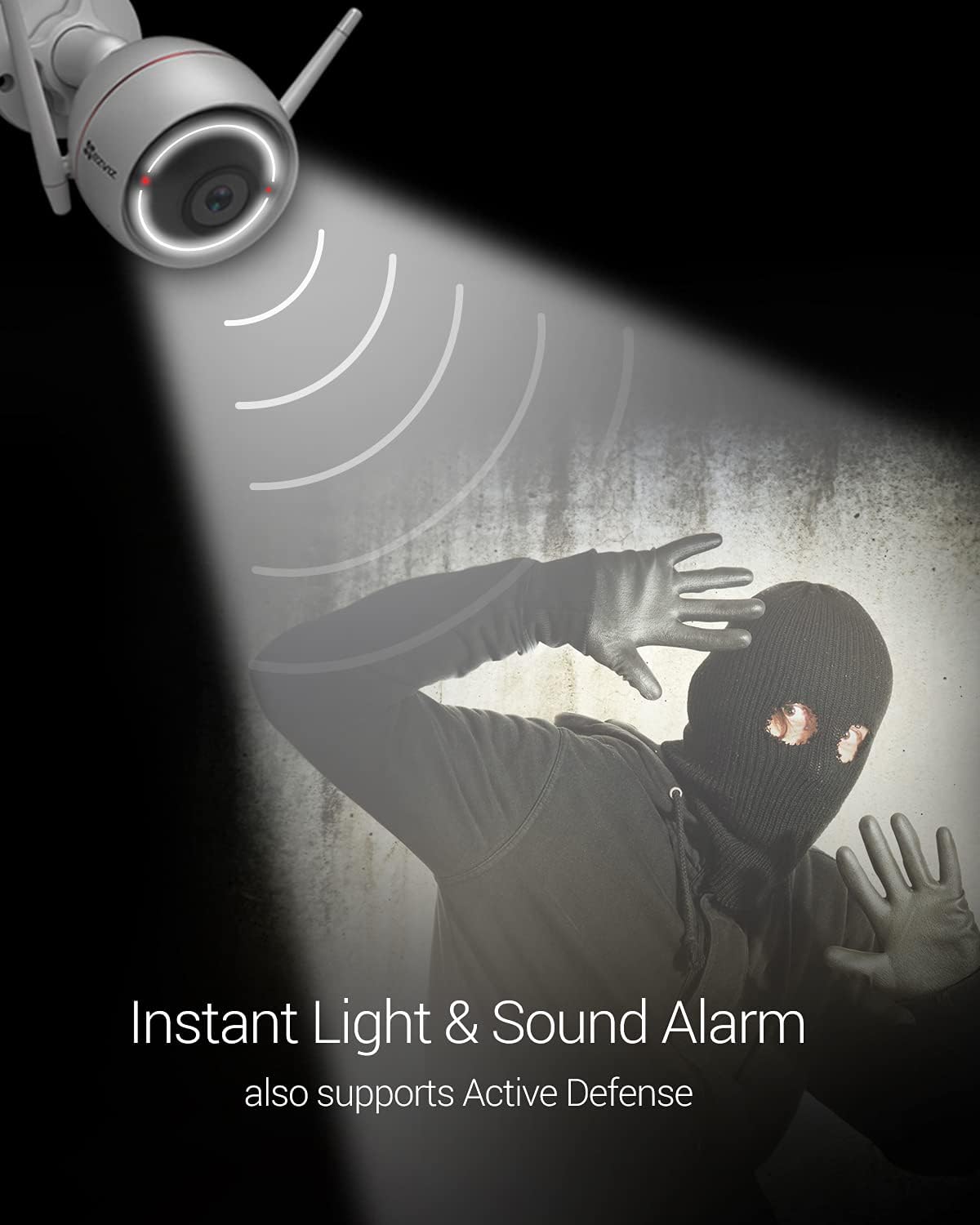 1080P WiFi Security Camera with Night Vision I94938