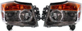 Headlight Assembly for Nissan Armada 2008-2012 Driver and Passenger Side C710