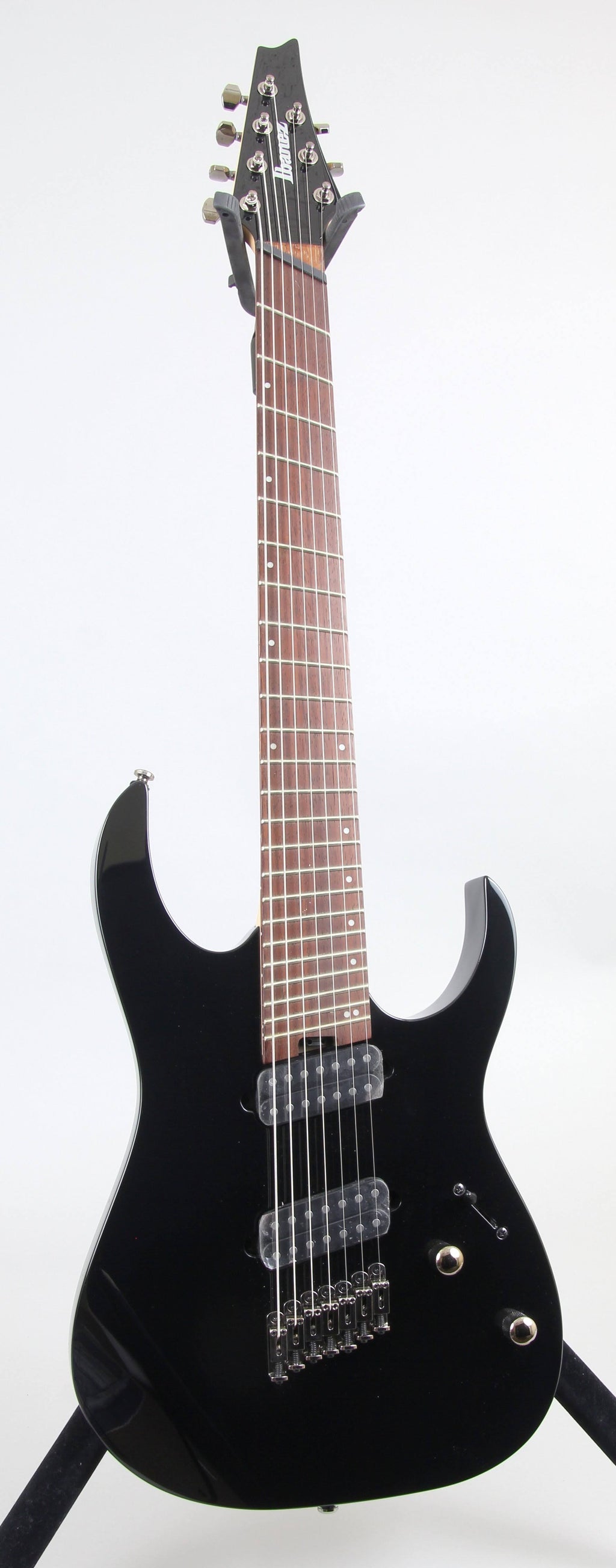 Black Multi-Scale 7-String Electric Guitar U716
