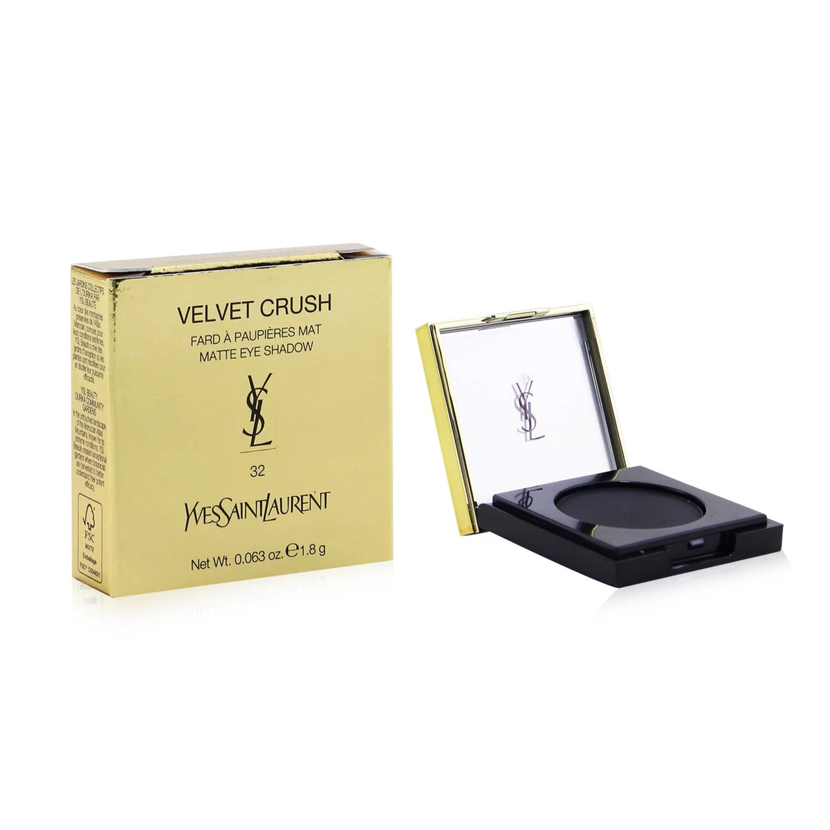 Velvet Matte Eye Shadow Black 1.8g E422