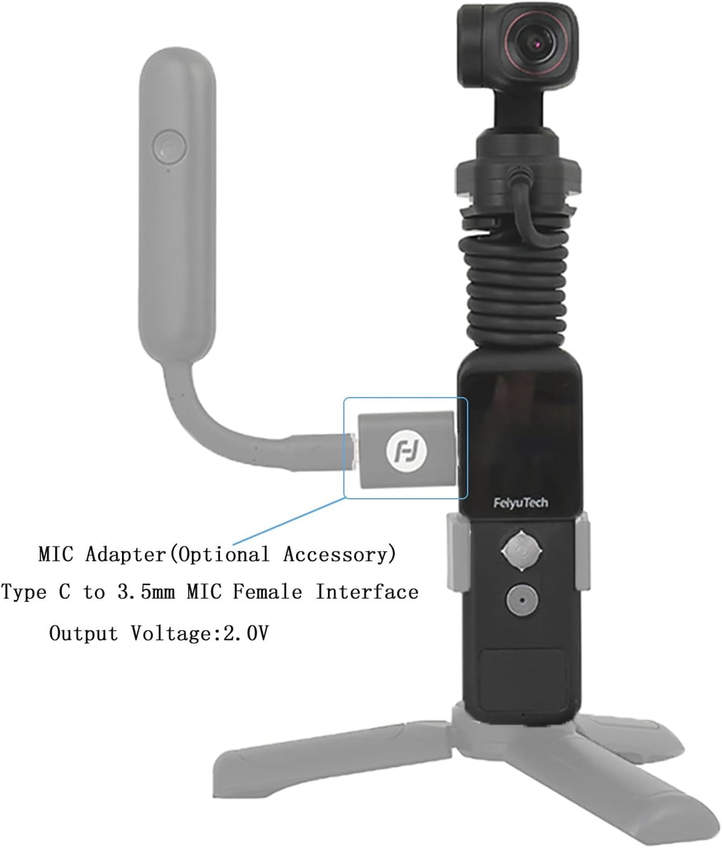 4K Video Action Camera with 3-Axis Gimbal Stabilized T1447