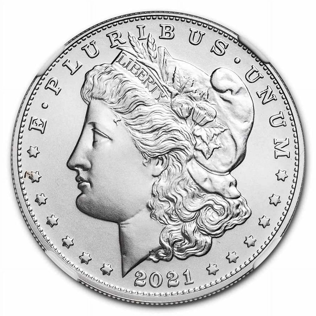 Silver Morgan Dollar MS-70 NGC E29595