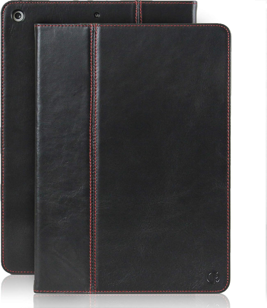 Tan Real Leather iPad Case with Dual Stand W62321
