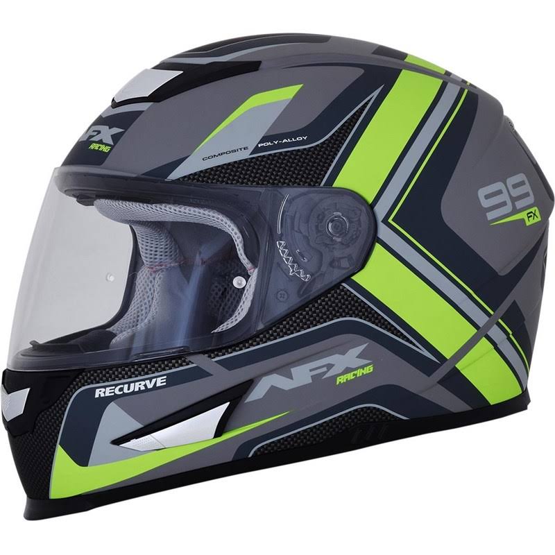 Pearl White/Red Recurve Helmet A8039