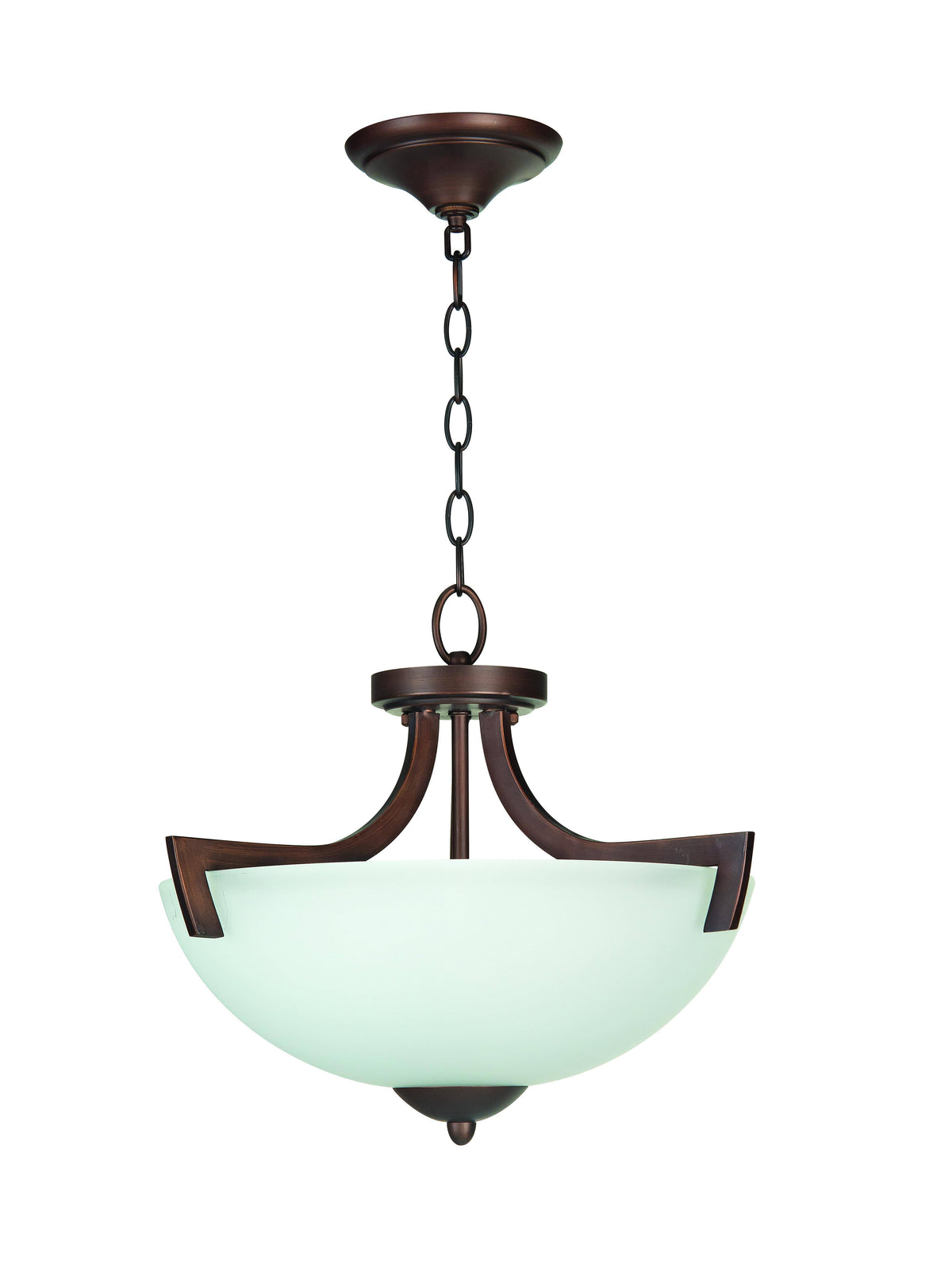 3 Light Convertible Semi Flush Old Bronze O76808