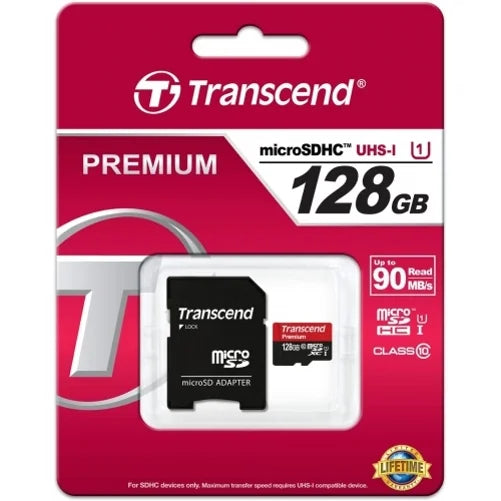 128GB High Speed MicroSD Class 10 MicroSDXC Memory Card E7236