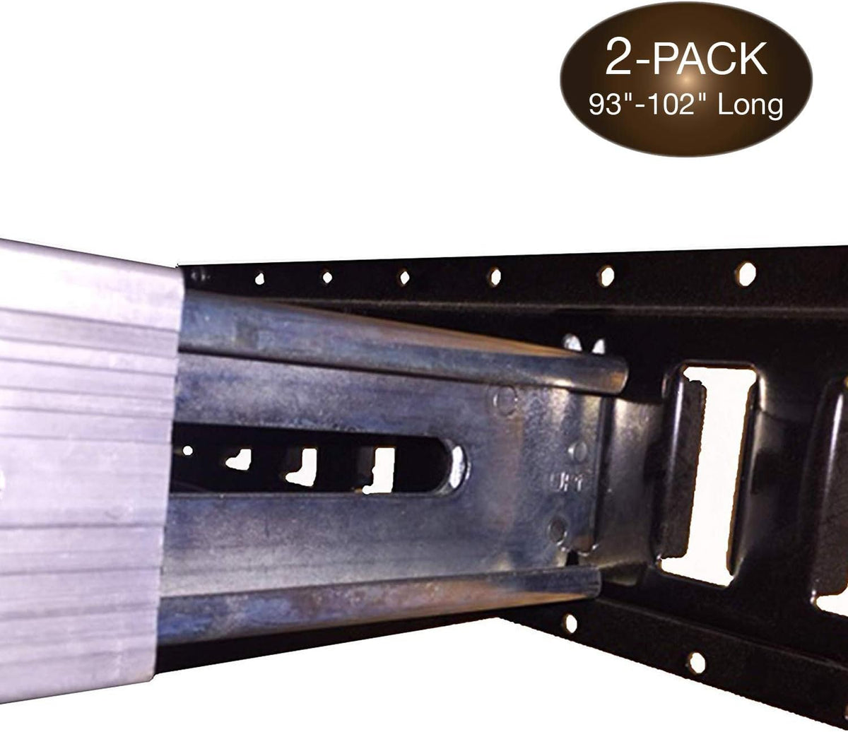 2-Pack Adjustable Aluminum E-Track Decking Beams D181