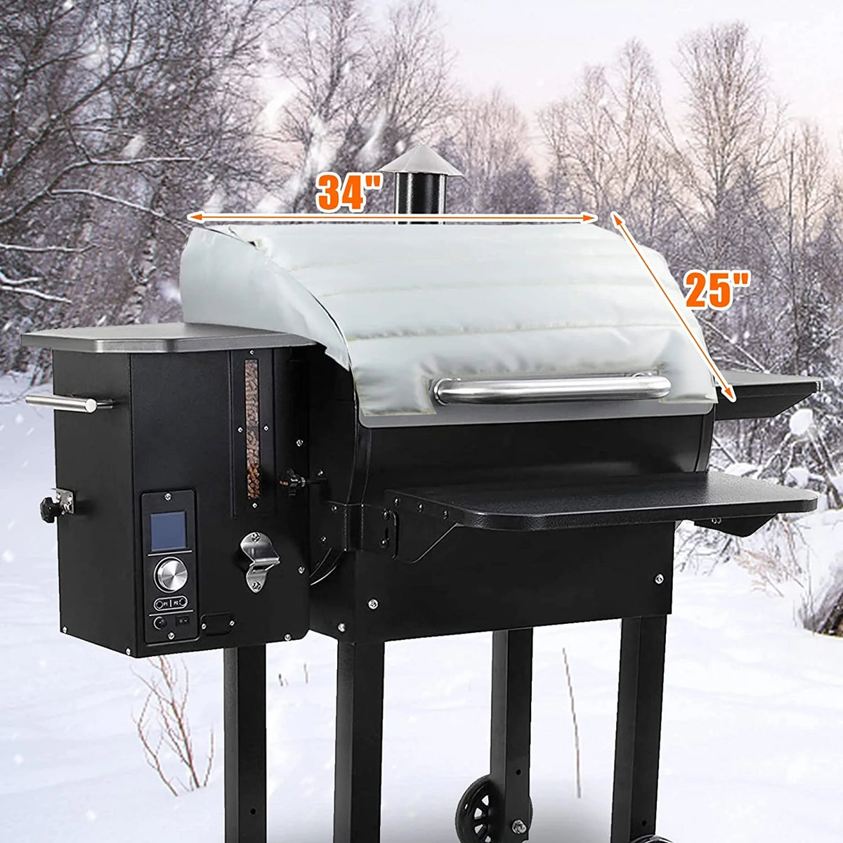 Patio Grill Cover for Wood Pellet Grills H42601