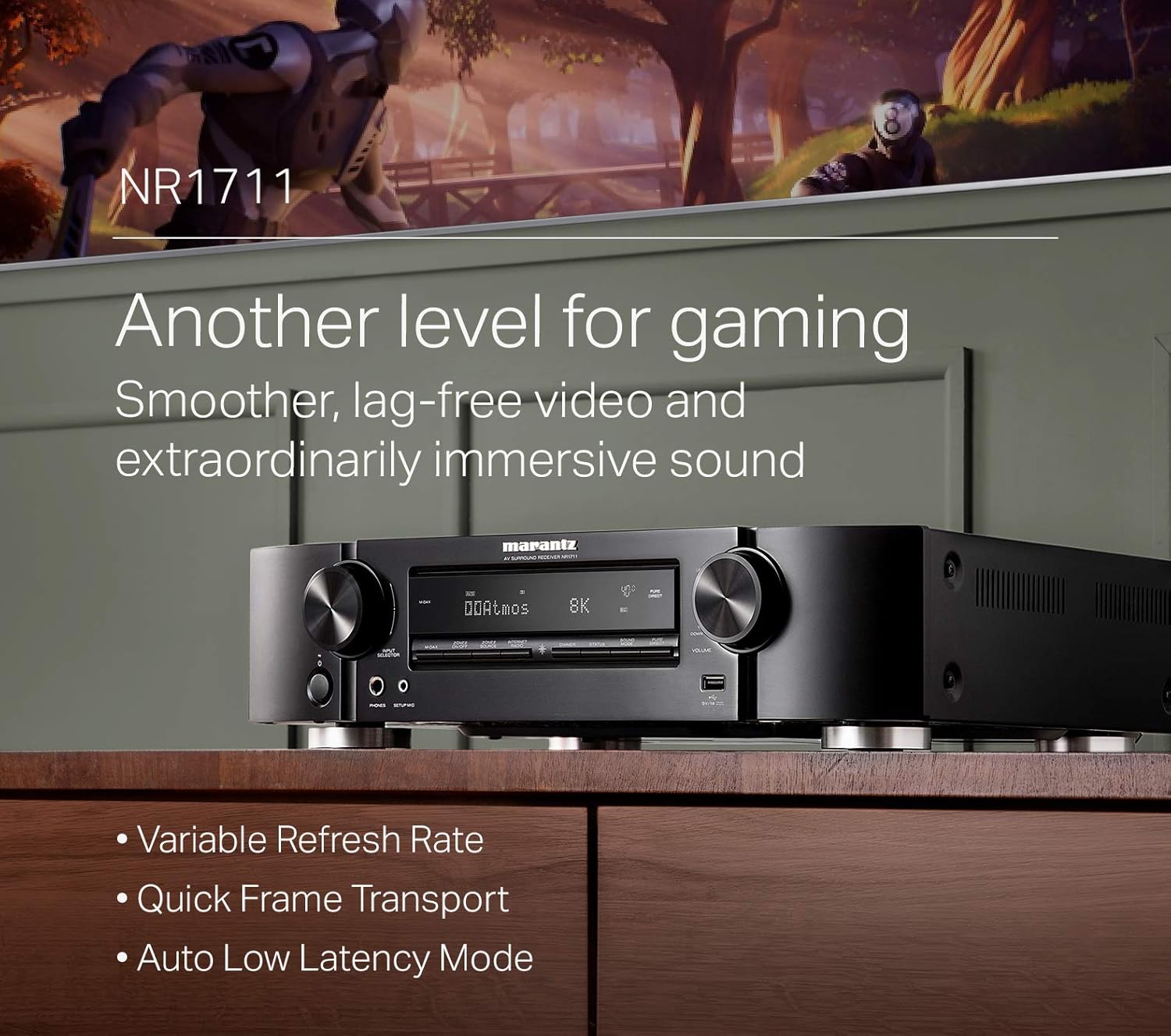 8K Slim 7.2 Channel AV Receiver H6051