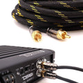 12 ft 2 Channel RCA Audio Interconnect Cable M1409