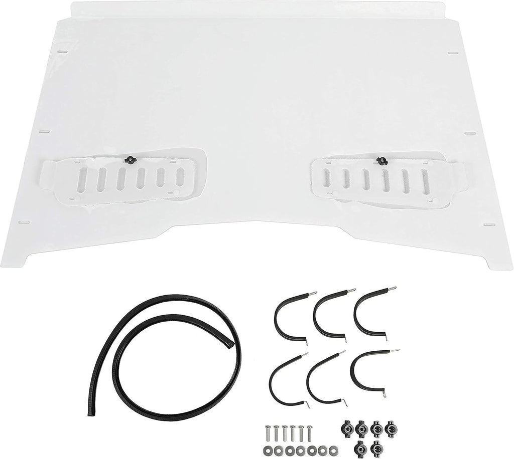 Clear Front Vented Windshield U76414