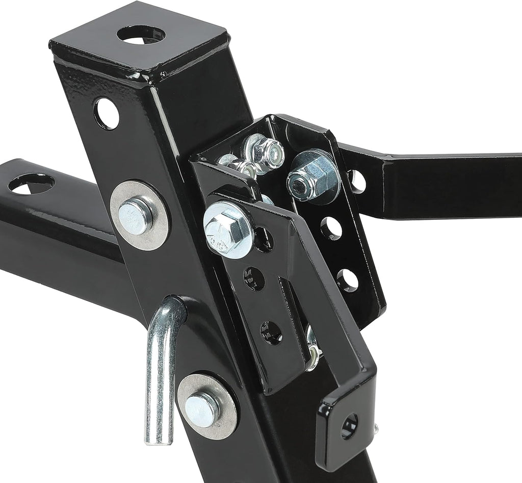 Heavy Duty Adjustable Steel Lawn Garden Tractor Hitch Pack of 2 Y4907