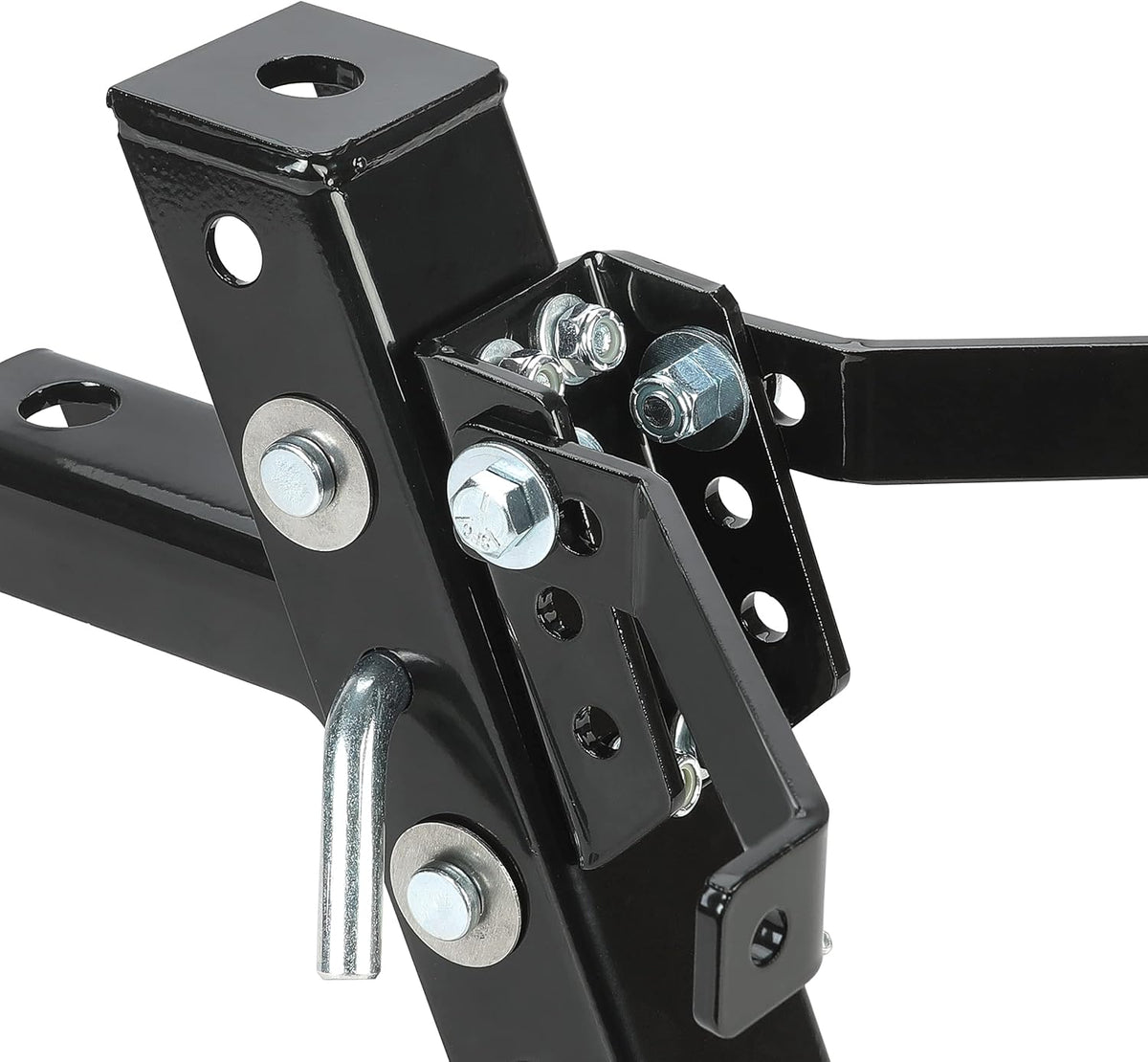 Heavy Duty Adjustable Steel Lawn Garden Tractor Hitch Pack of 2 Y4907